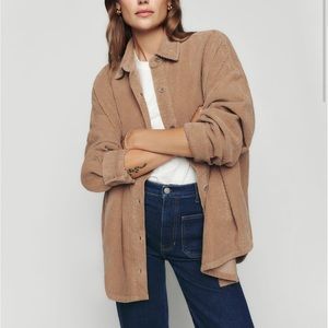 Reformation Corduroy Jacket